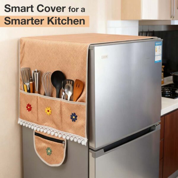 fridge cover brown color (12)