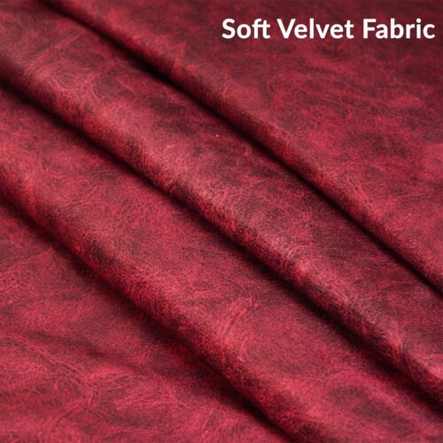 BlueRed Premium Double Door Refrigerator Top Cover with Side Pockets | Red Color - Image 4