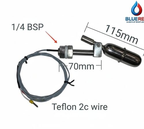 BLUERED Horizontal Mount Stainless Steel Magnatic Water Level Float Sensor - Image 1